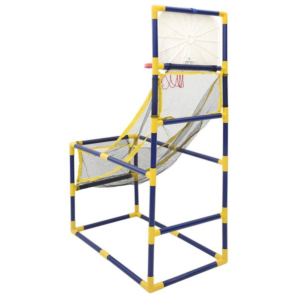 Ensemble de jeu de basket-ball d'arcade avec ballon et pompe