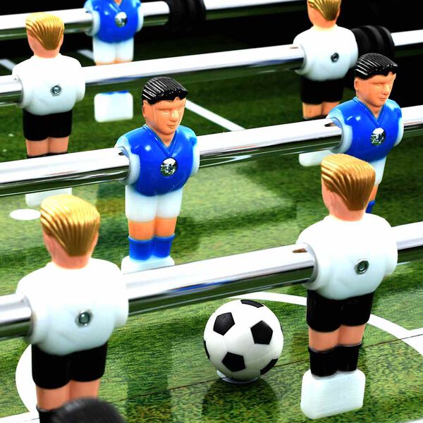 Baby-foot Noir en acier