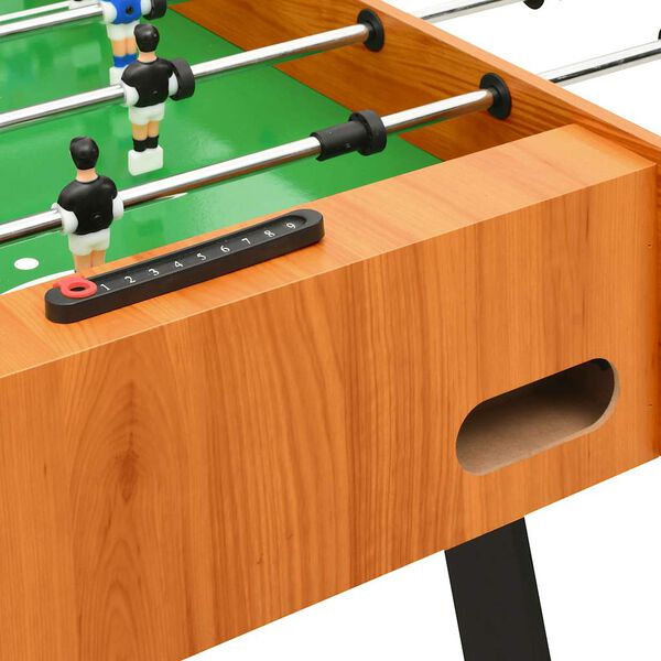 Table de football pliante 121 x 61 x 80 cm