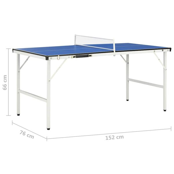 Table de ping-pong avec filet