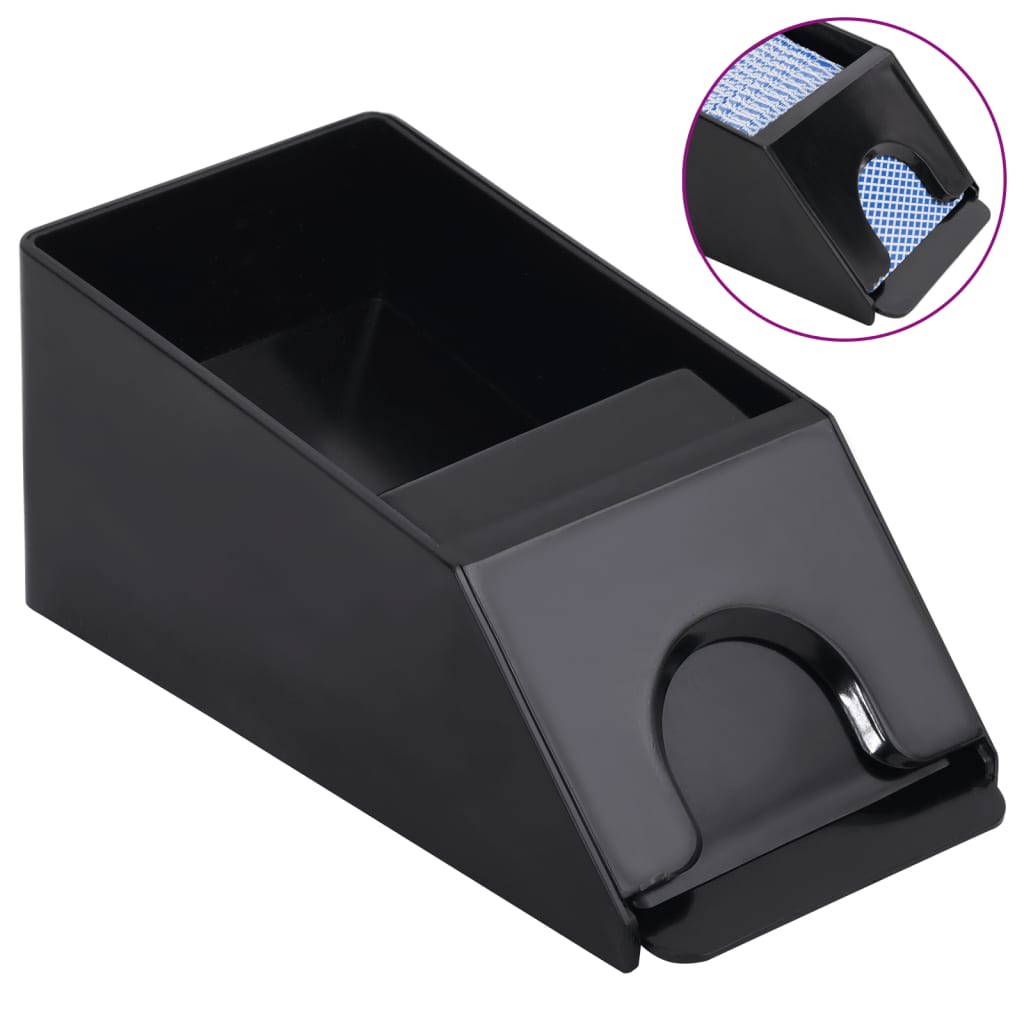 Sabot de cartes à jouer noir