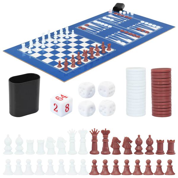 Table de jeu multiple 15 en 1 Érable
