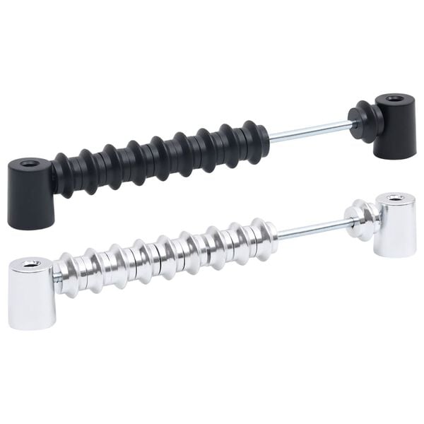 Compteur de points de baby-foot 2 pcs Noir et argenté