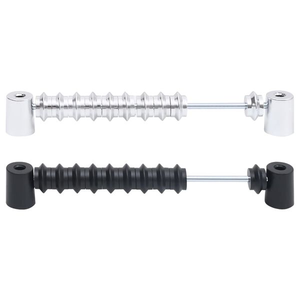 Compteur de points de baby-foot 2 pcs Noir et argenté