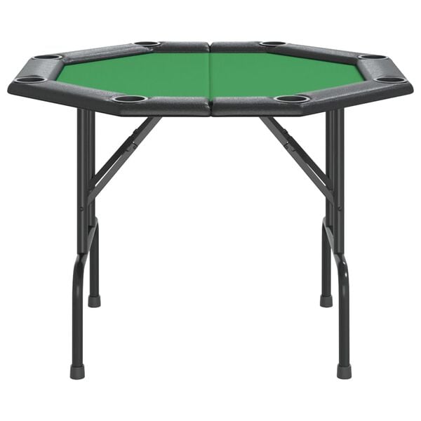 Table de poker pliable 8 joueurs Vert