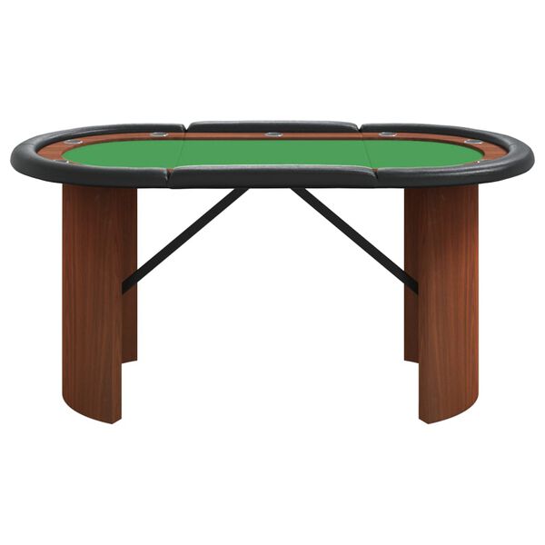 Table de poker 10 joueurs Vert
