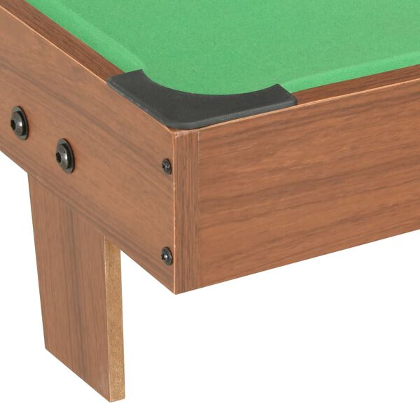Mini table de billard 3 pieds 92x52x19 cm