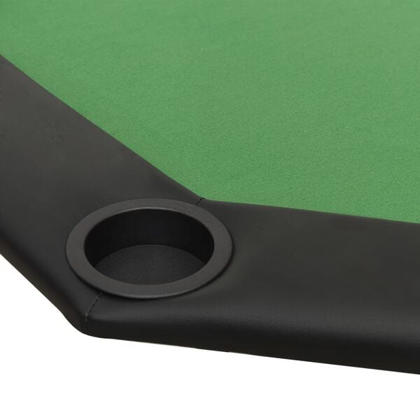 Table de poker pliable 8 joueurs Vert