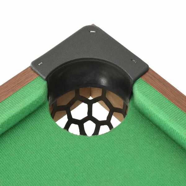 Mini table de billard 3 pieds 92x52x19 cm