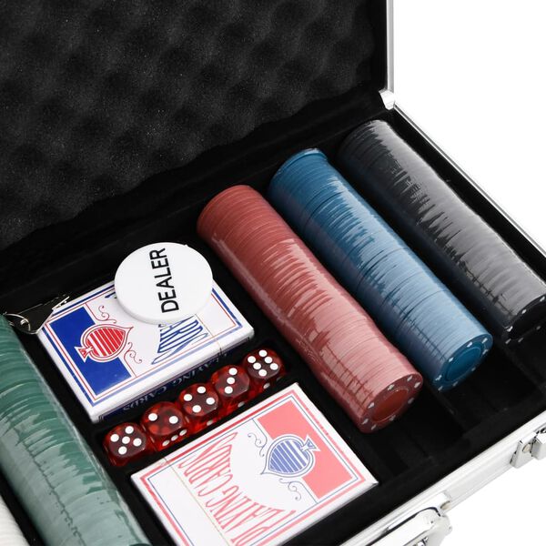 Jeu de jetons de poker 300 pcs