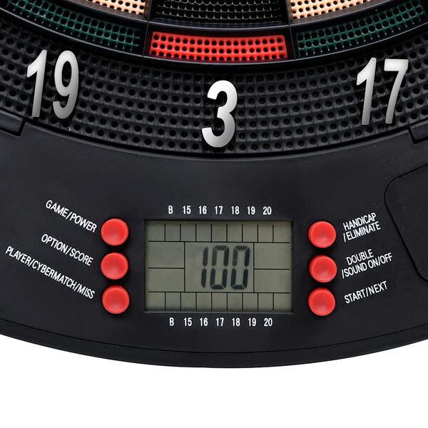 Jeu de fléchettes électrique avec fléchettes polypropylène