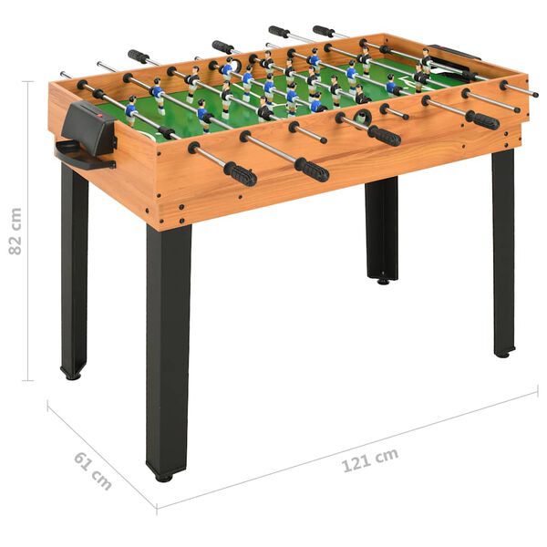Table de jeu multiple 15 en 1 Érable