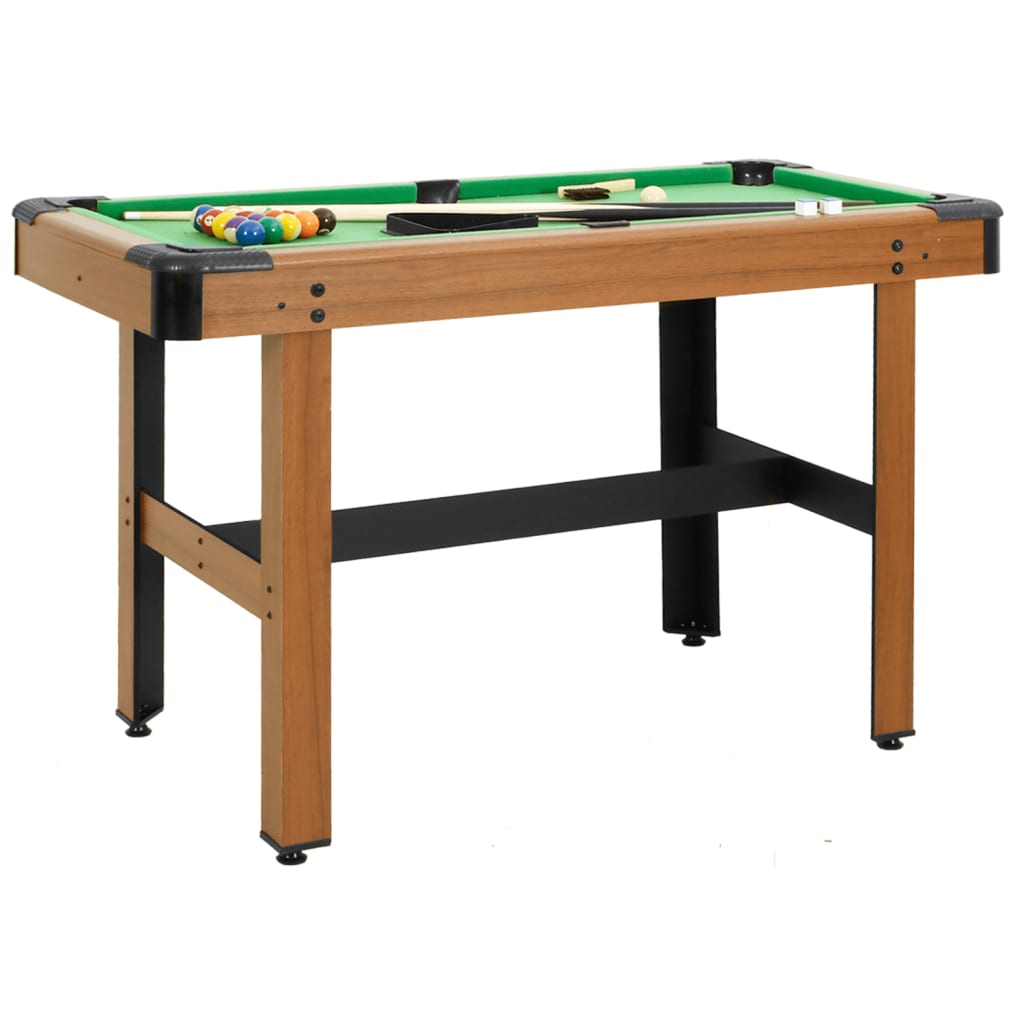 Table de billard 4 pieds 122x61x76 cm