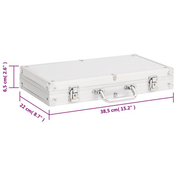 Jeu de jetons laser de poker 300 pcs