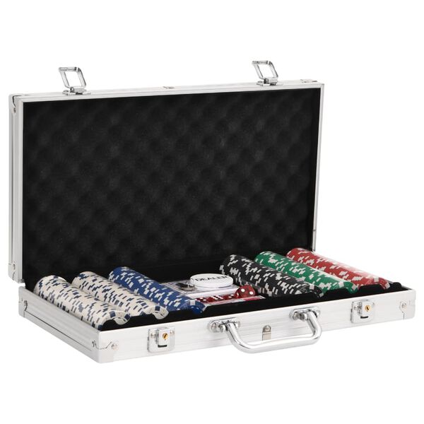 Jeu de jetons de poker 300 pcs